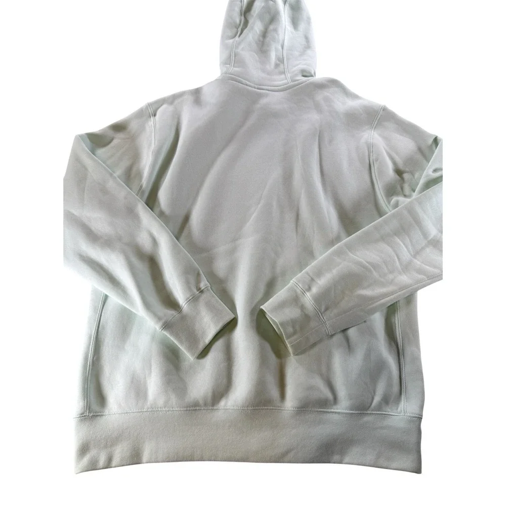 Nike Sportswear Club Fleece Mint Green Pullover Hoodie Sweatshirt Men's Large - Picture 2 of 7